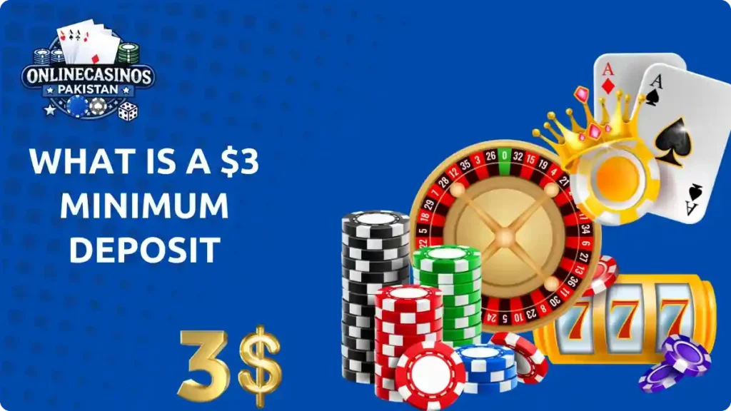 Minimum deposit of $3