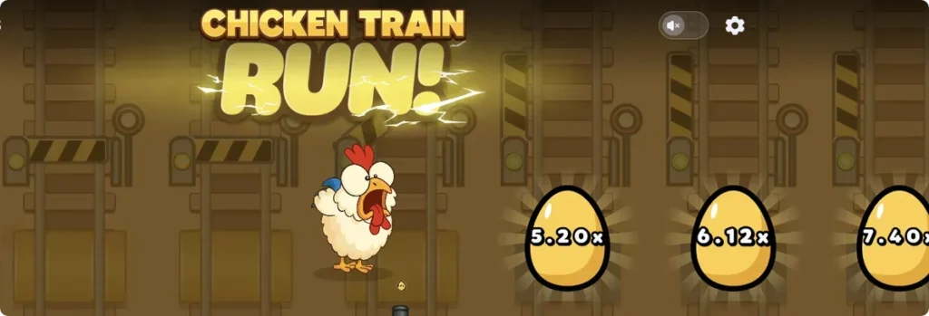 chicken train