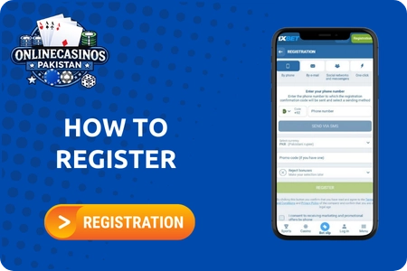 How to Register at 1xbet