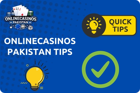 OnlineCasinosPakistan Tips